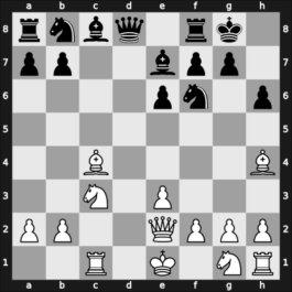 1963 Budapest ch-HUN – Round 1 – Portisch, Lajos – 1/2-1/2 – Flesch, Jean-benoit – G79