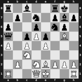 1963 Budapest ch-HUN – Round 1 – Portisch, Lajos – 0-1 – Honfi, K. – G104