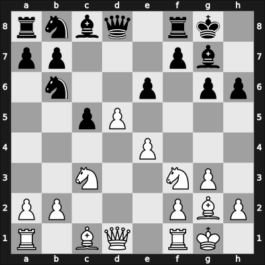 1963 Budapest ch-HUN – Round 1 – Sapi, Laszlo – 1/2-1/2 – Liptay, Laszlo Dr. – G115