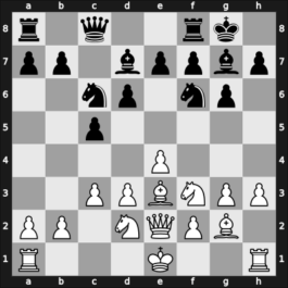 1963 Budapest ch-HUN – Round 1 – Dely, Peter – 1/2-1/2 – Kovacs H., Zoltan – G124
