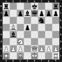 1963 Budapest ch-HUN – Round 1 – Szilagyi, Peter – 1/2-1/2 – Portisch, Lajos – G164