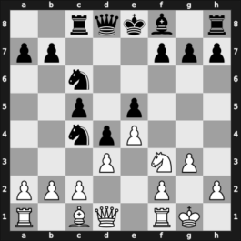 1963 Budapest ch-HUN – Round 1 – Flesch, Jean-benoit – 1/2-1/2 – Navarovszky, Laszlo – G174