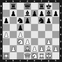 1963 Budapest ch-HUN – Round 1 – Flesch, Jean-benoit – 1/2-1/2 – Filep, Tibor – G175