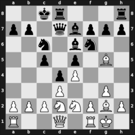 1963 Budapest ch-HUN – Round 1 – Flesch, Jean-benoit – 1/2-1/2 – Kluger, Gyula – G180