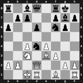 1963 Buenos Aires ch-ARG – Round 7 – Luckis, Marcos – 1/2-1/2 – Alonso-Lej De Las Casas, Fernando – G42