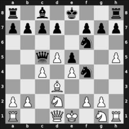 1963 Buenos Aires ch-ARG – Round 10 – Klein Douwel, John – 1/2-1/2 – Rossetto, Hector – G56