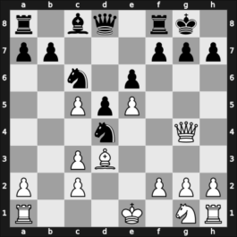 1963 CSR Ch – Round 7 – Kavalek, Lubomir – 1-0 – Augustin, Josef – G62