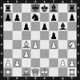 1963 CSR Ch – Round 8 – Simek, Jakub – 0-1 – Pachman, Ludek – G71