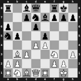 1963 CSR Ch – Round 11 – Blatny, Frantisek – 0-1 – Filip, Miroslav – G101