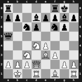 1963 CSR Ch – Round 12 – Blatny, Frantisek – 1/2-1/2 – Hort, Vlastimil – G110