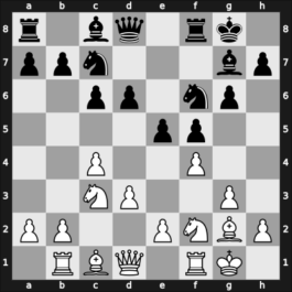 1963 CSR Ch – Round 13 – Kavalek, Lubomir – 1-0 – Acosta Fabian, Janna Paloma – G115