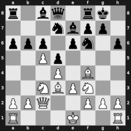 1963 CSR Ch – Round 14 – Trapl, Jindrich – 1/2-1/2 – Kupka, Slavoj – G124