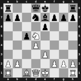 1963 Capablanca Memorial – Round 1 – Darga, Klaus – 1/2-1/2 – Trifunovic, Petar – G1