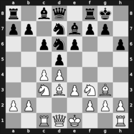 1963 Capablanca Memorial – Round 2 – Trifunovic, Petar – 1/2-1/2 – Acevedo Ortega, Rodrigo Andres – G17