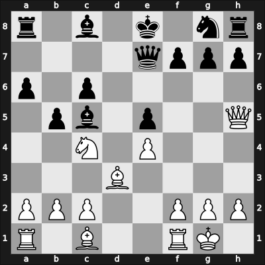 1963 Capablanca Memorial – Round 4 – Wade, Robert G – 1/2-1/2 – Cobo Arteaga, Eldis – G35