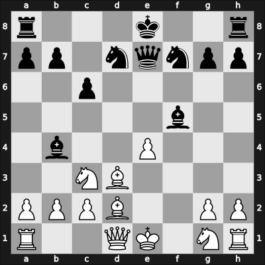1963 Capablanca Memorial – Round 4 – Robatsch, Karl – 1/2-1/2 – Acevedo Ortega, Rodrigo Andres – G38