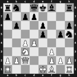 1963 Capablanca Memorial – Round 5 – Uhlmann, Wolfgang – 1/2-1/2 – O&rsquo;Kelly, Albéric de Galway – G42