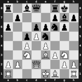 1963 Capablanca Memorial – Round 6 – O’Kelly, Albéric de Galway – 1/2-1/2 – Perez Perez, Francisco Jose – G53