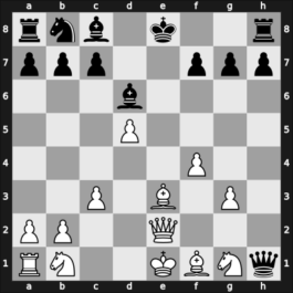 1963 Capablanca Memorial – Round 7 – Tal, Mikhail – 0-1 – Trifunovic, Petar – G67