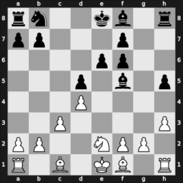 1963 Capablanca Memorial – Round 8 – Wade, Robert G – 0-1 – Pachman, Ludek – G75