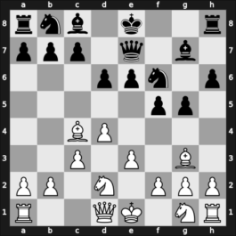 1963 Capablanca Memorial – Round 11 – Trifunovic, Predrag – 0-1 – Kortchnoi, V. – G100