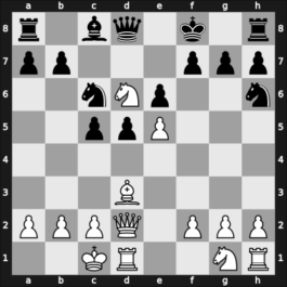 1963 Capablanca Memorial – Round 11 – Acevedo Ortega, Rodrigo Andres – 1-0 – Abad Garcia, Gonzalo – G106