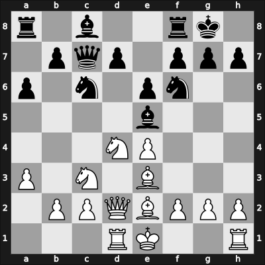1963 Ch (Men) Budapest HUN – Round 1 – Szabo, Ladislav – 1-0 – Dely, Peter – G9