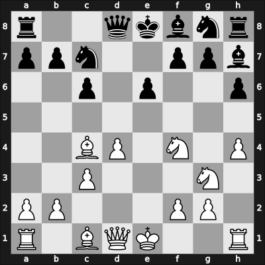 1963 Ch (Men) Budapest HUN – Round 1 – Honfi, K. – 1-0 – Szabo, Ladislav – G11
