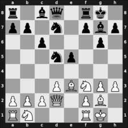 1963 City of B&rsquo;ham Open – Round 3 – Bell, DW. – 1/2-1/2 – Griffiths, Peter C – G3