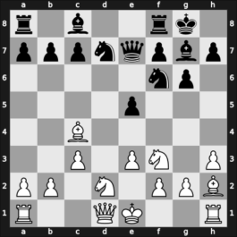 1963 Club Argentino – Round 1 – Rossetto, Hector – 1/2-1/2 – Cruz, Raul C. – G8