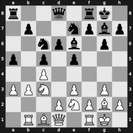 1963 Club Argentino – Round 10 – Bianco Esposito, Antonio – 1/2-1/2 – Bielicki, Carlos – G42