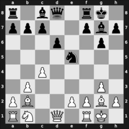 1963 Club Argentino – Round 11 – Garcia Rodriguez, Raimundo – 1/2-1/2 – Esposito, Alfredo – G51