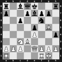 1963 Copenhagen – Round 1 – Enevoldsen, Jens – 0-1 – Pedersen, Eigil – G6