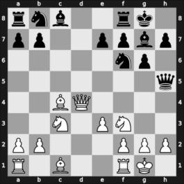 1963 Copenhagen – Round 1.5 – Delander, Adolf – 1/2-1/2 – Kolvig, Bent – G11