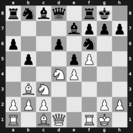 1963 Dravograd – Round 7 – Rubinic – 1/2-1/2 – Nicevski, Risto – G10