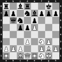 1963 Dravograd – Round 8 – Ostojic, Predrag – 1/2-1/2 – Rujevic, Mirko – G13