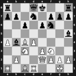 1963 Enschede zt – Round 10 – Filip, Marius Liviu – 1/2-1/2 – Gligoric, Sofija – G48