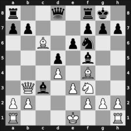 1963 Enschede zt – Round 1 – Lengyel, Laszlo – 1/2-1/2 – Pomar Salamanca, Arturo – G1