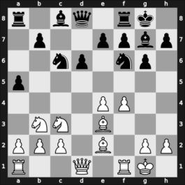 1963 Enschede zt – Round 1 – Durão, Joaquim Manuel – 1/2-1/2 – Mazzoni, Guido – G15