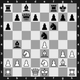 1963 Enschede zt – Round 1 – Grinyo Llado, Josep – 1/2-1/2 – Van Scheltinga, Theo – G19