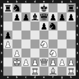 1963 FRG Ch – Round 1 – Hinne, Jobst – 0-1 – Troeger, Paul – G1