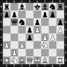 1963 FRG Ch – Round 7 – Hecht, Hans-Joachim – 1-0 – Kohl, Andreas – G17