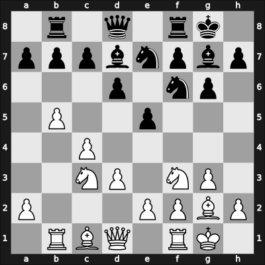 1963 FRG Ch – Round 9 – Besser, Hans – 1/2-1/2 – Kohl, Werner – G24