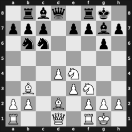 1963 FRG Ch – Round 10 – Kohl, Andreas – 1-0 – Mohrlok, Dieter – G25