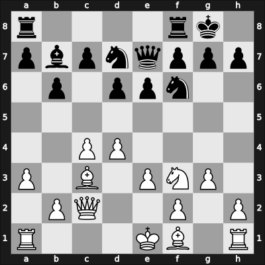 1963 FRG Ch – Round 10 – Gerusel, Mathias – 0-1 – Hecht, Hans-Joachim – G26