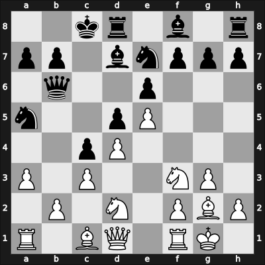 1963 FRG Ch – Round 11 – Pfleger, Helmut, Dr. – 1/2-1/2 – Kohl, Andreas – G30