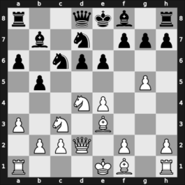 1963 FRG Ch – Round 12 – Hinne, Jobst – 0-1 – Mohrlok, Dieter – G33