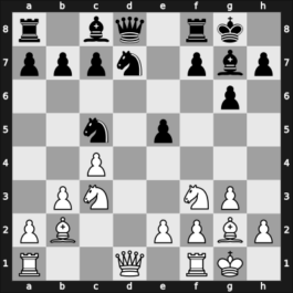 1963 Bad Pyrmont (FRG Ch) – Round 15 – Unzicker, Wolfgang – 1-0 – Kohl, Andreas – G40