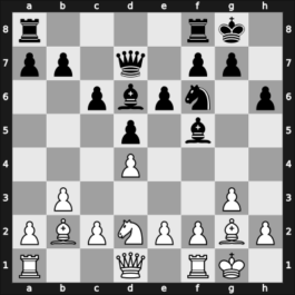 1963 FRG Ch 07th – Round 4 – Clemens, Christian, Dr. – 1/2-1/2 – Hinne, Jobst – G9