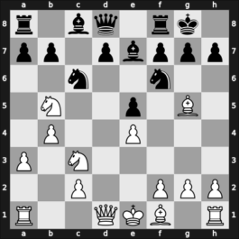 1963 FRG Ch Bad Pyrmont GER – Round 1 – Hecht, Hans-Joachim – 1-0 – Eisinger, Max Jr – G2